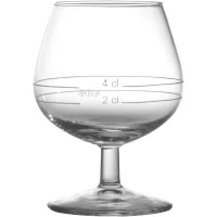 Pahar/Păhărel pentru coniac 150 ml marcat 2+4 cl Gilde Royal Leerdam