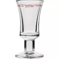 Pahar pentru coniac/de măsurare 2 cl