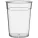 Creuzet din plastic pentru utilizări multiple Gastro marcat 0,25 l, transparent