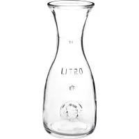 Carafă de sticlă Bormioli Rocco Misure 1000 ml marcată 1,0 l