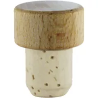 Dopuri de plută cu cap de lemn, diametrul 19 mm, pentru sticlă 222208014,15