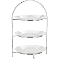 Suport pentru servire 3 niveluri APS 44 cm, fără farfurii