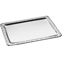 Tavă pentru bufeturi/Tavă servire APS Swing dreptunghiulară 50x36 cm inox