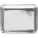 Tavă pentru bufeturi/Tavă servire/catering Pintinox dreptunghiulară cu margini rotunjite 36x29 cm inox