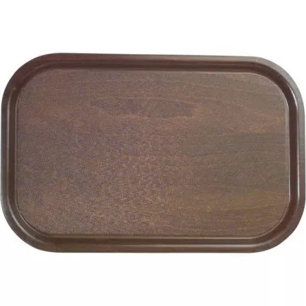 Tavă/Tavă dreptunghiulară Cambro 45x32 cm din lemn stratificat antiderapantă