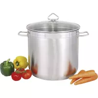 Oală universal cu capac de sticlă Gastro 20 l