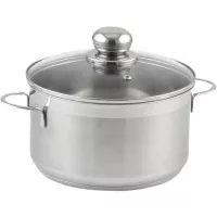 Oală pentru carne, inox Gastro City 24 cm