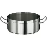 Oală pentru copt inox Paderno Grand Gourmet 2100 40 cm, mică
