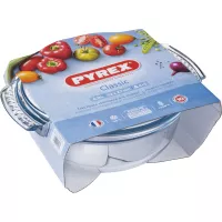 Tavă de opal, cu capac 25 cm Pyrex