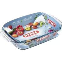 Tavă de opal rectangulară Pyrex 39x25 cm