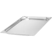 Produs pentru gastronomie GN 1/1 530x325 mm inox tavă cu funcție de drenaj în colțuri, h=20 mm, Blanco