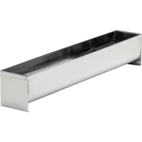 Formă pentru plăcintă sau tort inox Gastro 30x5 cm, în formă de U