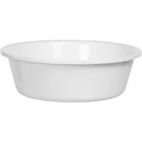 Castron plastic dur Gastro 1,2 l, alb