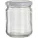 Borcane pentru conservare Gastro 390 ml, capac alb cu filet, set de 6 bucăți