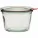 Borcane pentru conservare Weck 250 ml, cu capac, garnitură și cleme, set de 4 bucăți