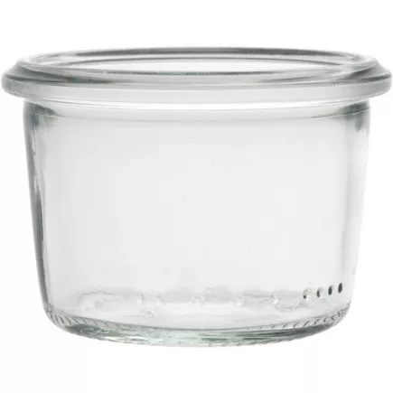 Borcane de conservare Weck 80 ml, fără capac și garnitură
