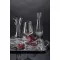Carafă de sticlă Ilios Ypsilon marcat 0,25 l + 1/8 l