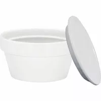 Capac rotund Gastro 15 cm, cenușiu