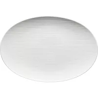 Farfurie ovală Rosenthal Mesh 35x26 cm, albă
