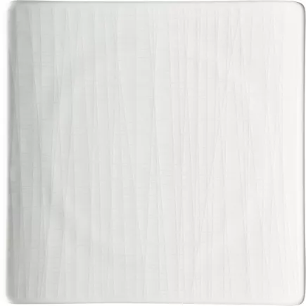 Farfurie pătrată Rosenthal Mesh 17x17 cm, albă