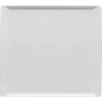 Farfurie întinsă Rosenthal Mesh 26x24 cm, albă