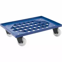 Cărucior pentru lăzi 62x42 cm, capacitate 250 kg