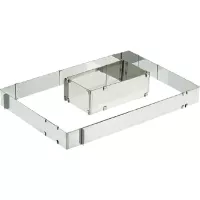 Cadru pentru copt, ajustabil Schneider 30x30 - 57x56 cm