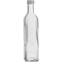 Sticlă pentru alcool Marasca 0,5 l, cu capac cu filet