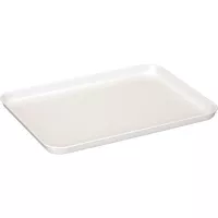 Tavă din plastic Gastro 36x26 cm, albă