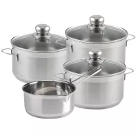 Set de oale 7 piese Gastro City inox