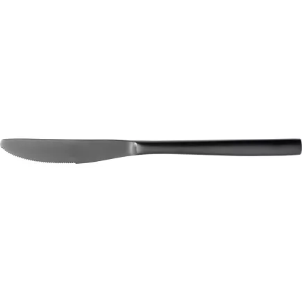 Cuțit desert inox Barcelona 20,2 cm, negru