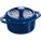 Mini crăticioară rotundă Staub 200 ml, albastră