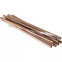 Paie inox APS 21,5 cm diametru 8 mm, set 10 buc., arămii, inclusiv perie