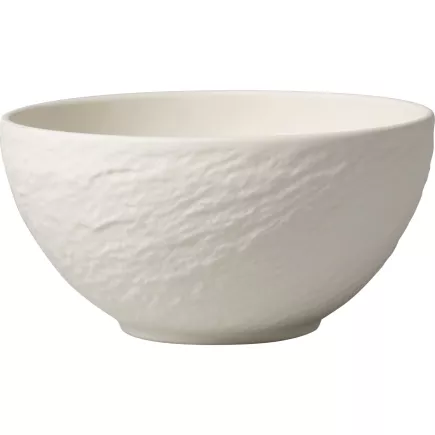 Castron porțelan Villeroy & Boch Manufacture Rock 600 ml, alb
