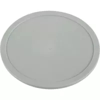 Capac plastic pentru castron Seltmann Plano, gri, cu gaură