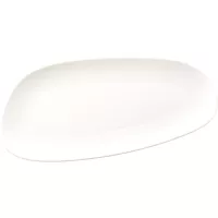 Farfurie întinsă Bonna Vago 36 x17 cm, albă