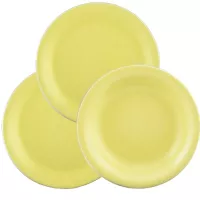 Set farfurii 12-piese Lilien Daisy, galben