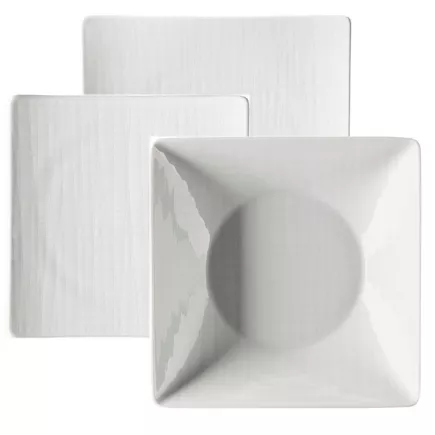 Set farfurii 18-piese Rosenthal Mesh, pătrat