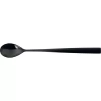 Linguriță lungă din inox Barcelona 20,2 cm, neagră
