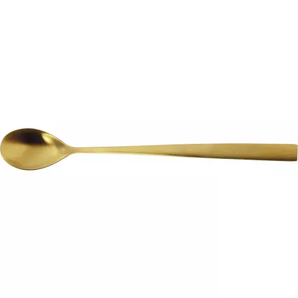 Linguriță lungă din inox Barcelona 20,2 cm, auriu