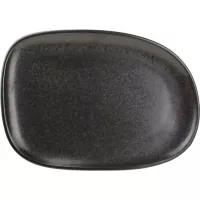 Farfurie plată F2D Ceres Black 33x23 cm
