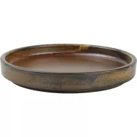 Farfurie pentru desert F2D Escura 13,5 cm, maro închis