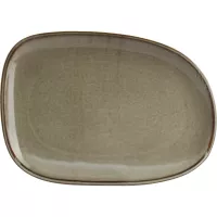Farfurie plată F2D Ceres Grey 23x33 cm