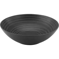 Bol Lava Stone 24 cm, negru