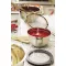 Castron adânc din oțel inoxidabil 1,6 l