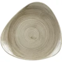 Farfurie întinsă Churchill Stonecast 31cm, triunghiulară