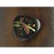 Farfurie adâncă Churchill Stonecast Iron Black 15,3 cm, triunghiulară