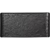Farfurie pătrată Tognana Black 33,5x20,5 cm