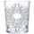 Pahar din policarbonat 350 ml, transparent cu decor