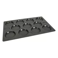 Tava pentru clătite AMT Gastroguss GN 1/1 53x33 cm, pentru 11 buc.